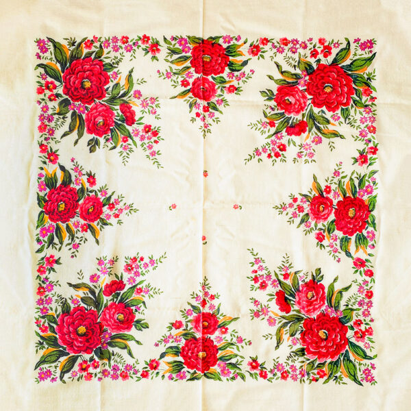 Lenço Roseira - Creme - Image 2