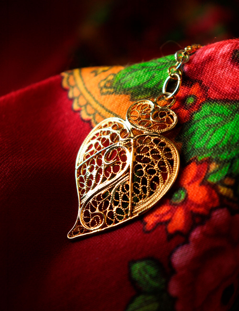 Pingente Coração de Viana