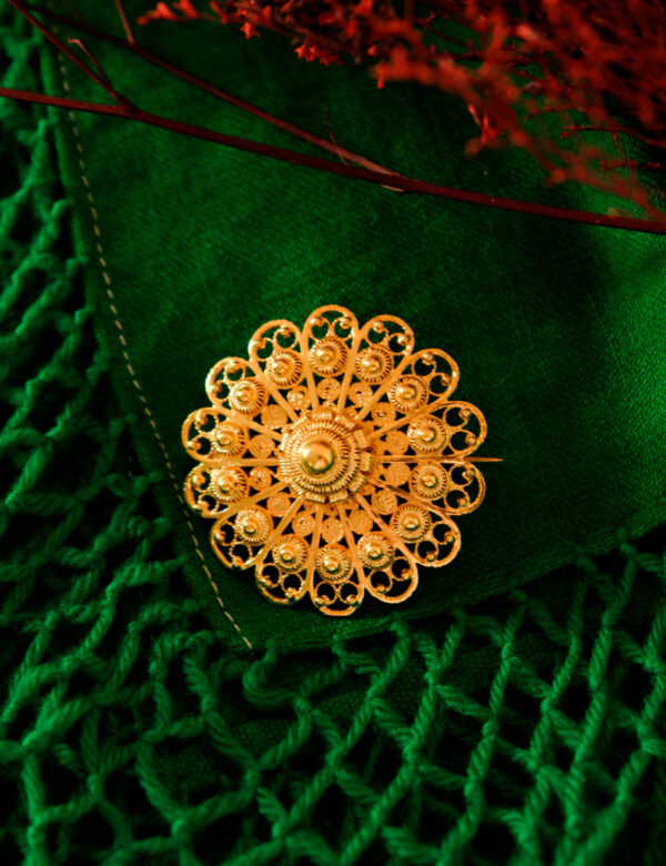 broche século XIX 19, antiguidade