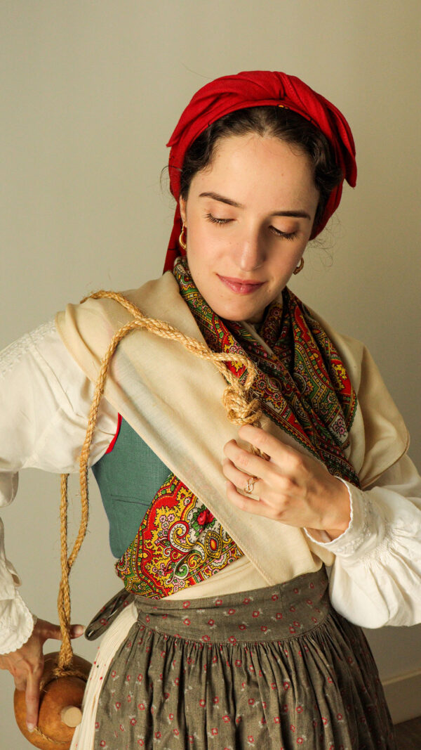 Lenço Indiano - Creme - Image 6