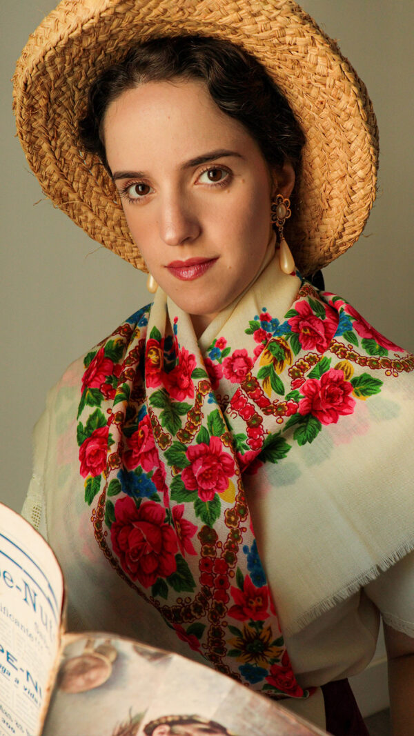 Lenço Promenade - Creme - Image 4