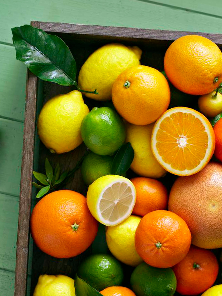frutas cítricias
