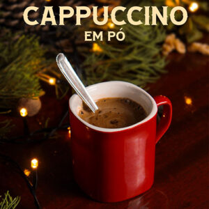 mistura de cappuccino em pó