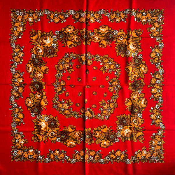 Lenço Colheita - Vermelho - Image 2
