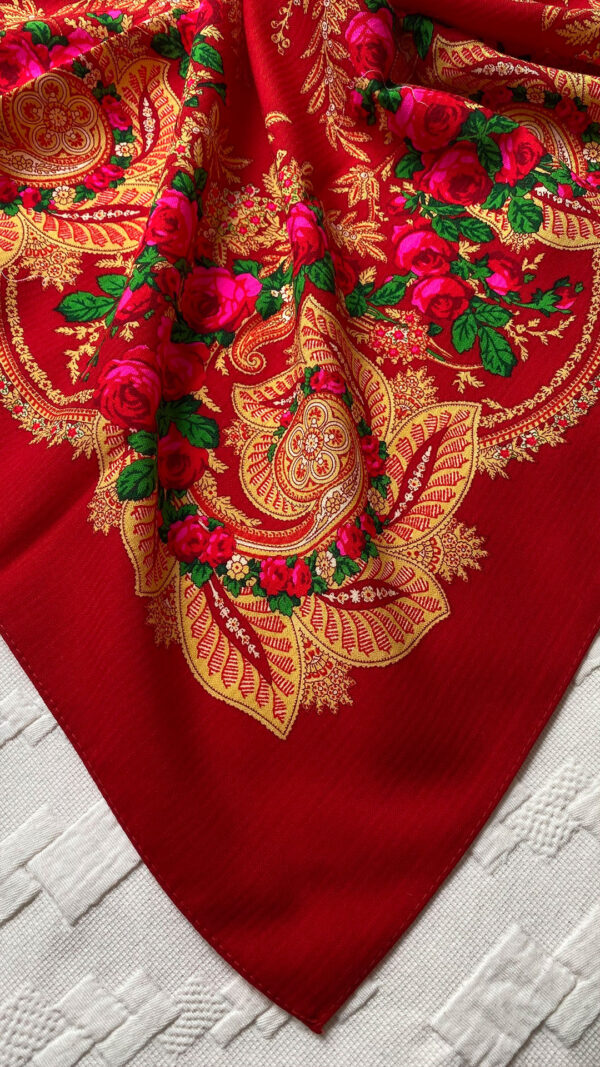 Lenço Cornucópia - Vermelho - Image 3