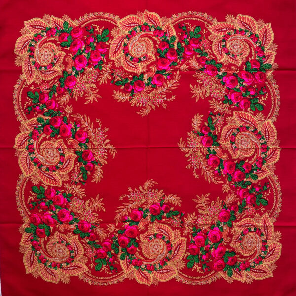Lenço Cornucópia - Vermelho - Image 2