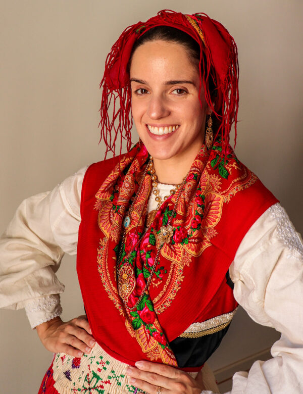 Lenço Cornucópia - Vermelho - Image 4