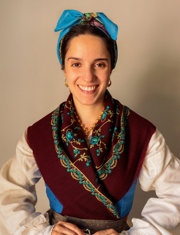 Lenço Cinderella - Azul - Image 3