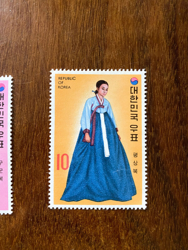 Selos Postais - Folclore Koreano - Image 3