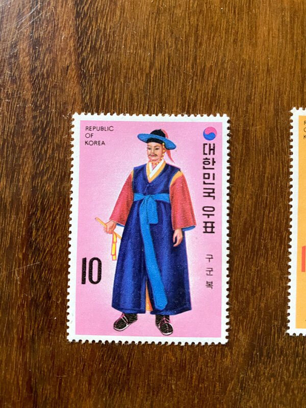 Selos Postais - Folclore Koreano - Image 4