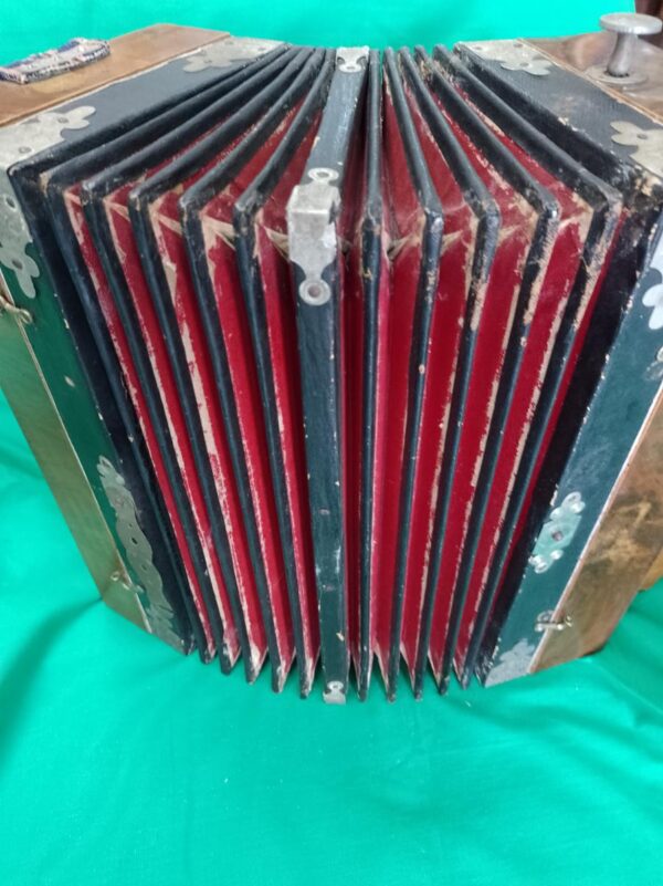 Antigo Acordeon 6 baixos - século 19 - Image 7
